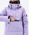 Puffer W Giacca Snowboard Donna Faded Violet Renewed, Immagine 9 di 9