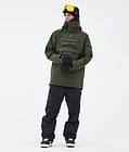Akin Snowboard jas Heren Olive Green Renewed, Afbeelding 2 van 9