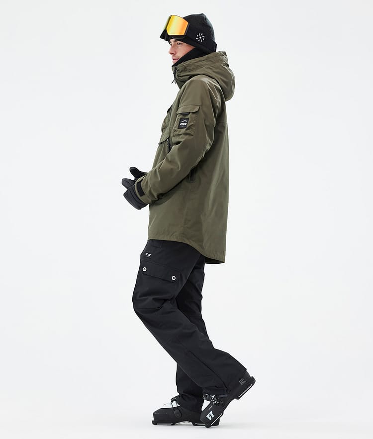 Akin Ski Jacket Men Olive Green, Image 4 of 8