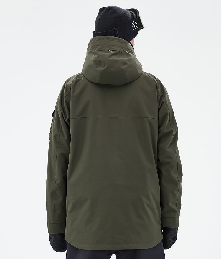 Akin Snowboard jas Heren Olive Green Renewed, Afbeelding 6 van 9