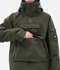 Akin Snowboard jas Heren Olive Green Renewed, Afbeelding 8 van 9