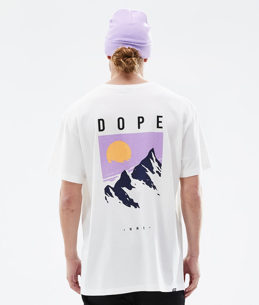 Standard T-shirt Men Peak White