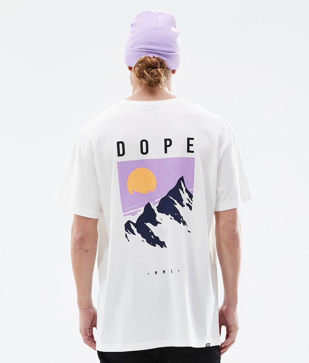 Standard T-shirt Men Peak White