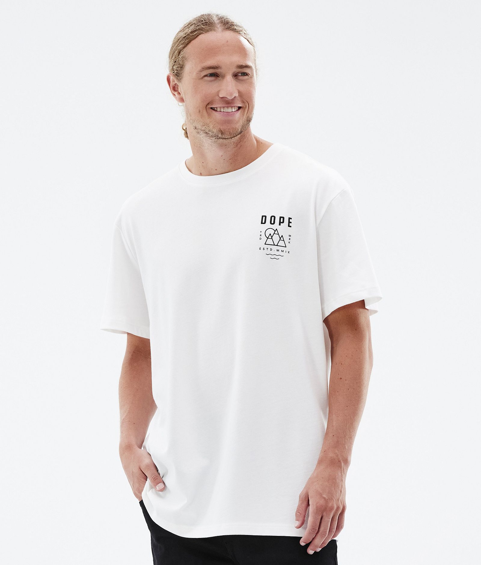 Standard 2022 T-shirt Uomo Summit White, Immagine 2 di 5