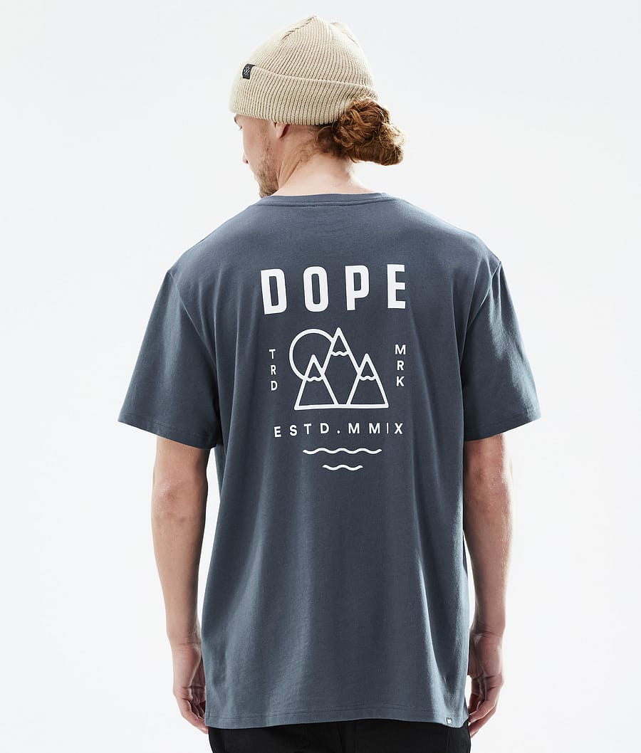 Standard T-shirt Mężczyźni Summit Metal Blue