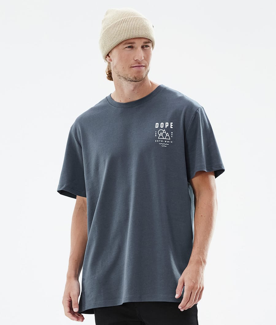 Standard T-shirt Men Summit Metal Blue