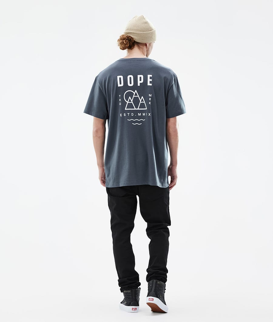 Standard T-shirt Men Summit Metal Blue