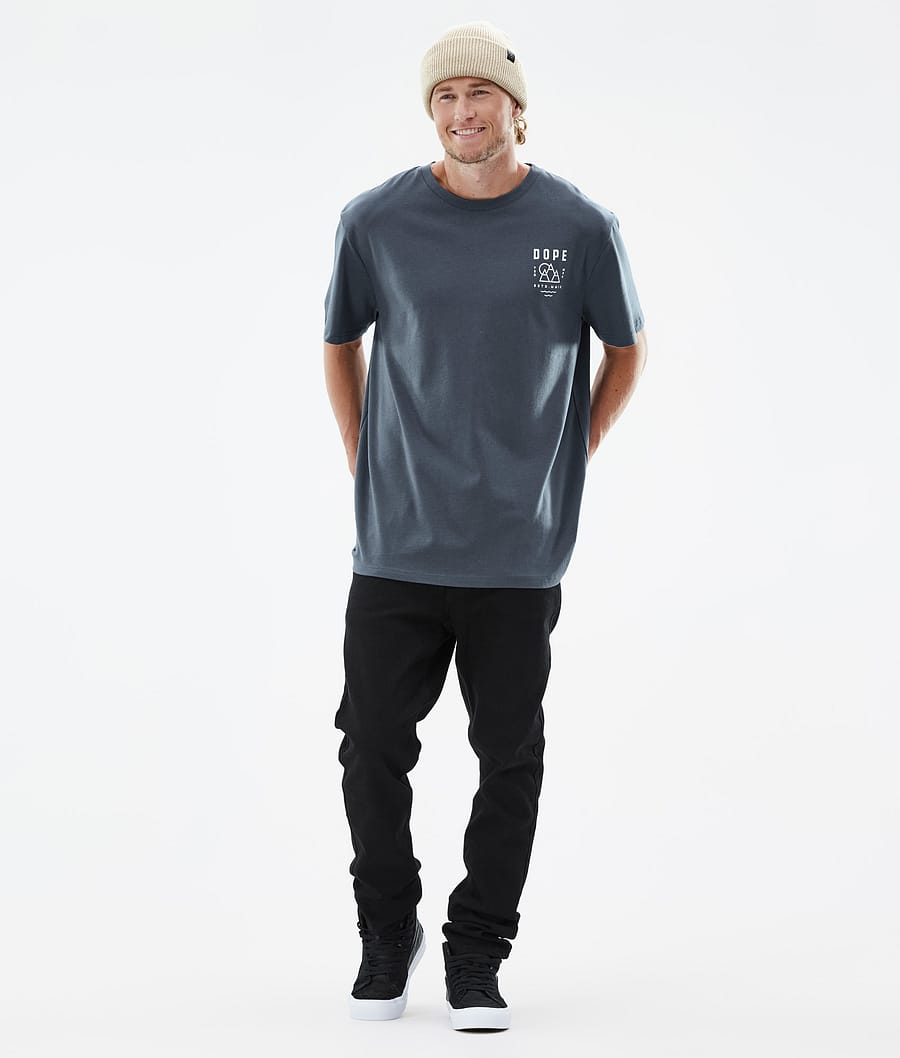 Standard T-shirt Men Summit Metal Blue