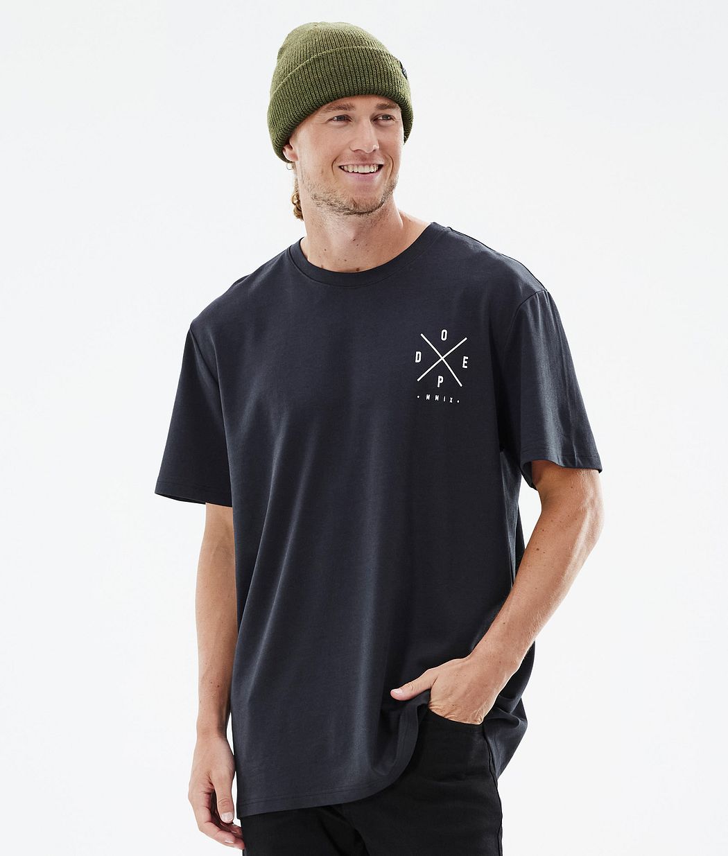 Standard T-shirt Men 2X-Up Black