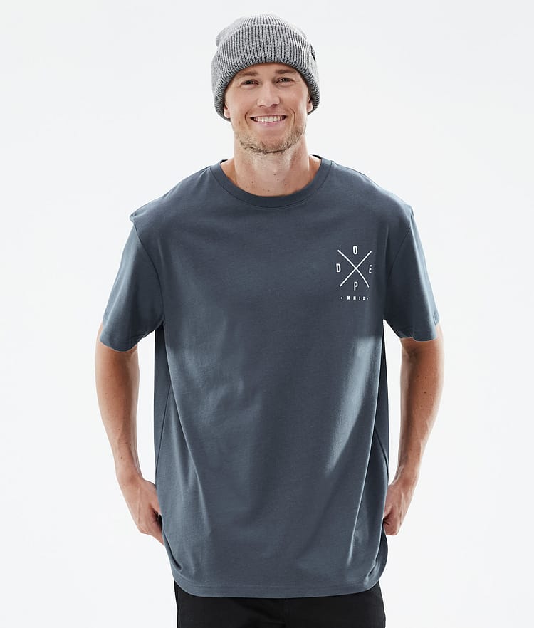 Standard 2022 T-shirt Homme 2X-Up Metal Blue