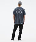 Standard 2022 T-shirt Uomo 2X-Up Metal Blue, Immagine 4 di 5