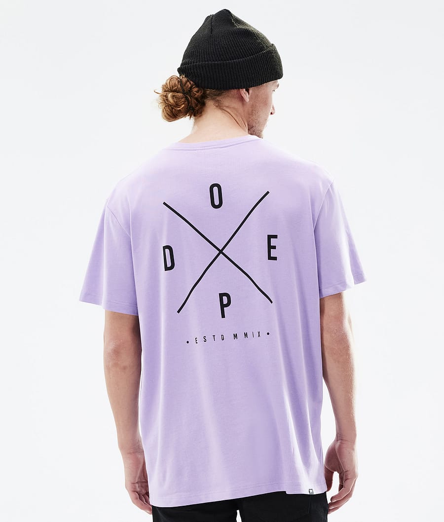 Standard T-shirt Homme 2X-Up Faded Violet