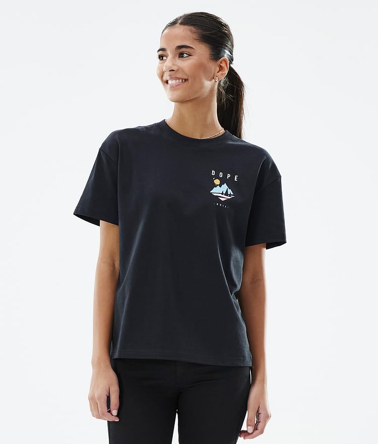 Standard W 2022 T-shirt Dames Pine Black