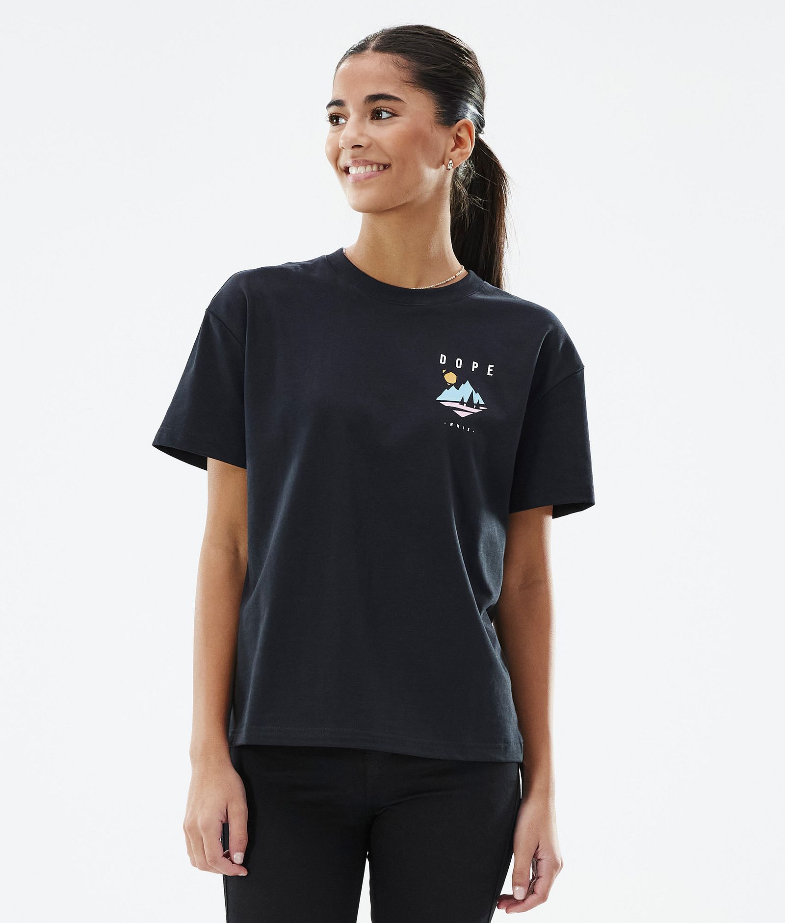 Standard W 2022 T-shirt Dam Pine Black