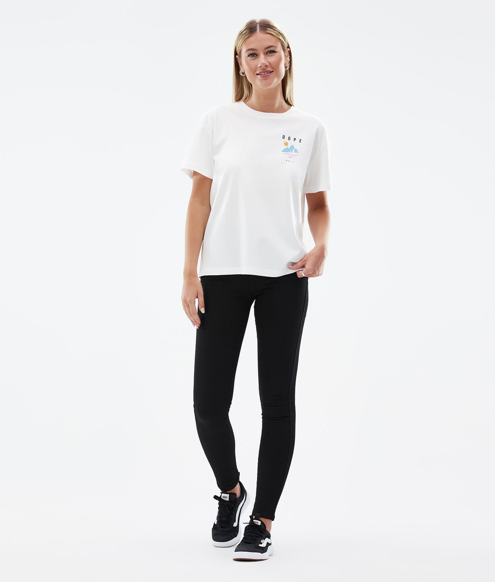 Standard W 2022 T-shirt Donna Pine White, Immagine 5 di 5