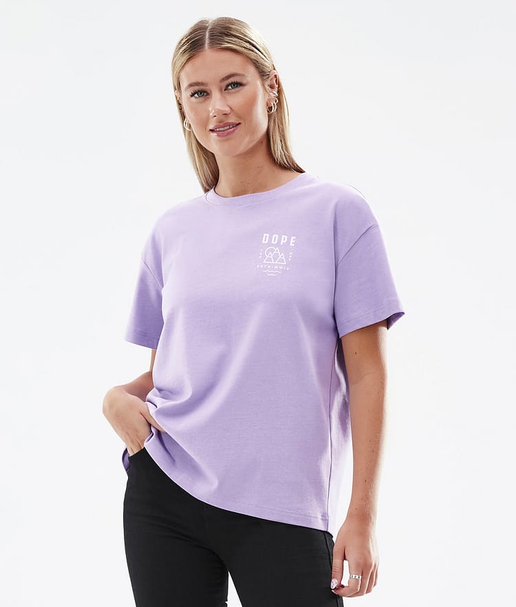 Standard W 2022 T-shirt Donna Summit Faded Violet, Immagine 2 di 5