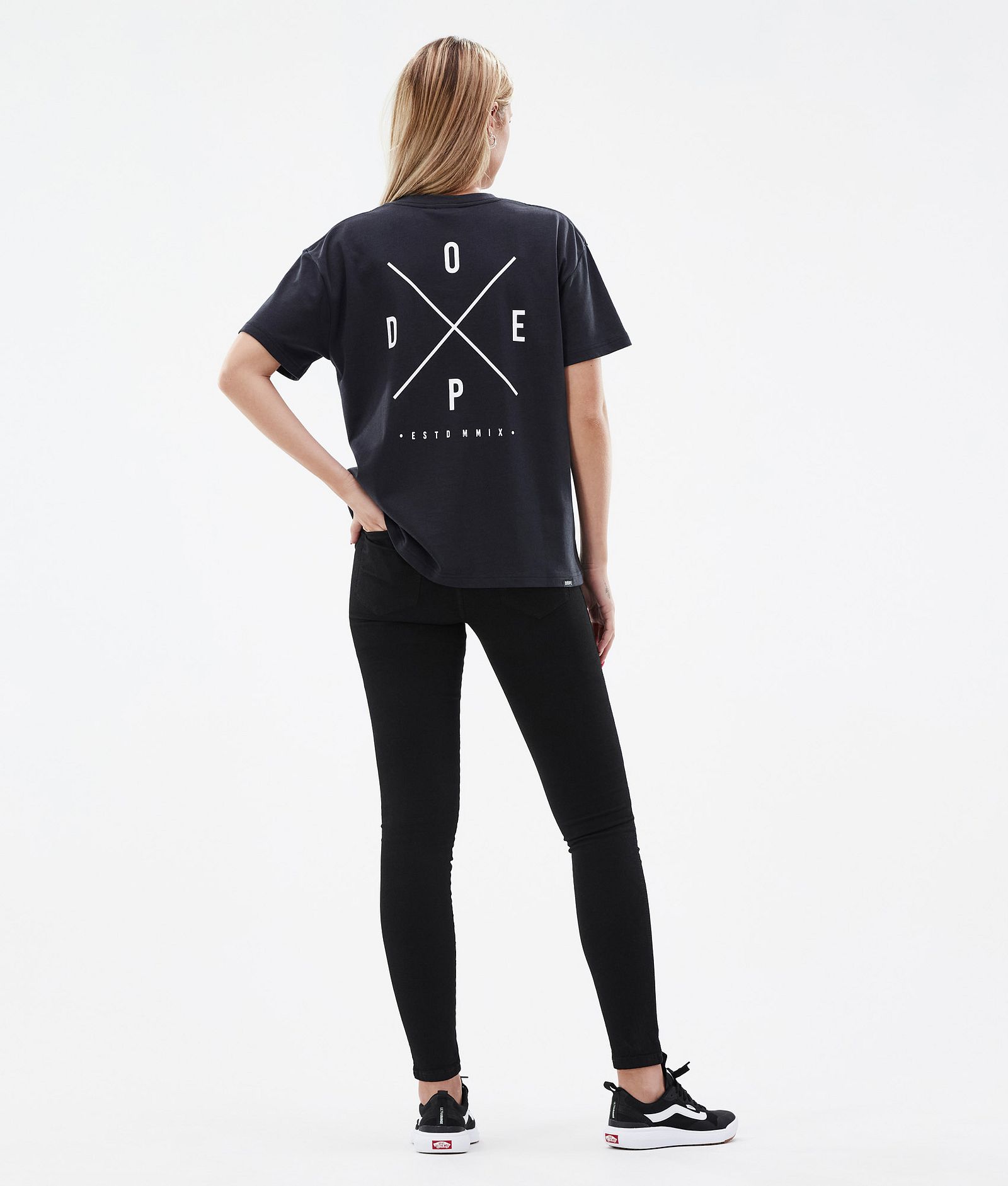 Standard W 2022 T-shirt Dam 2X-Up Black