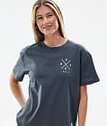 Standard W 2022 T-shirt Dam 2X-Up Metal Blue, Bild 2 av 5