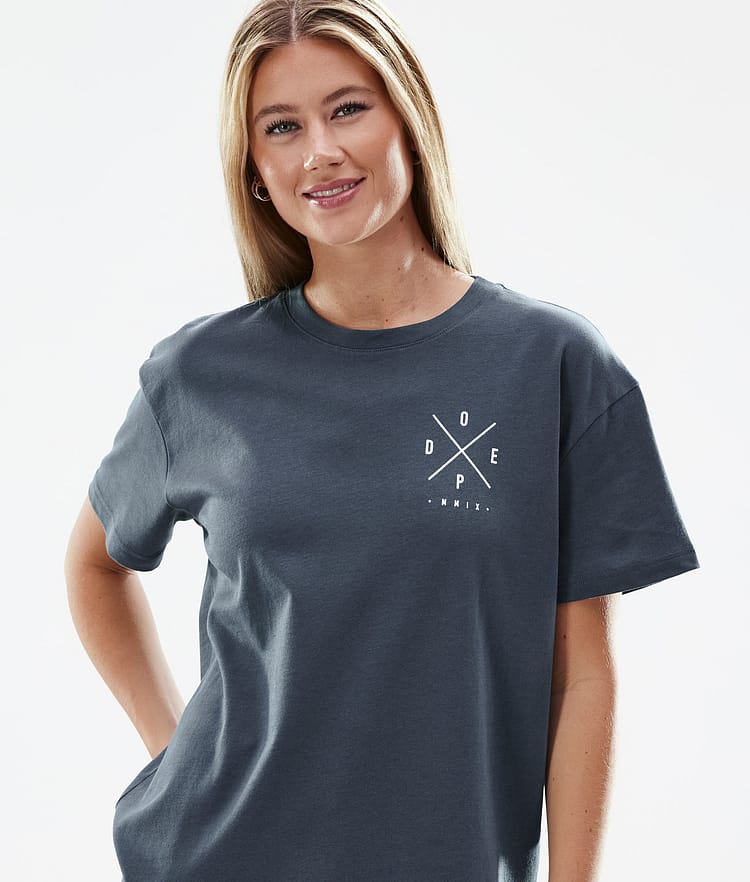 Standard W 2022 Tシャツ レディース 2X-Up Metal Blue, 画像2 / 5