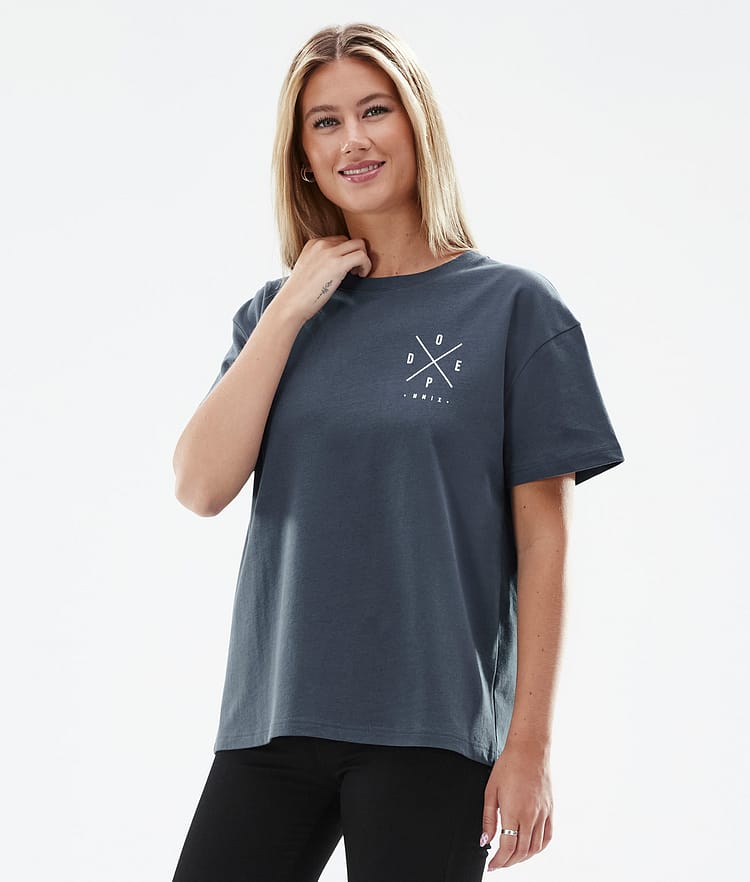 Standard W 2022 Tシャツ レディース 2X-Up Metal Blue, 画像3 / 5