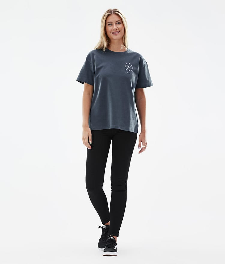 Standard W 2022 T-shirt Donna 2X-Up Metal Blue, Immagine 5 di 5