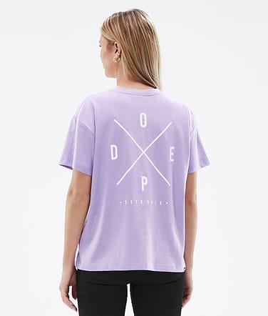 Standard W 2022 T-shirt Kobiety 2X-Up Faded Violet