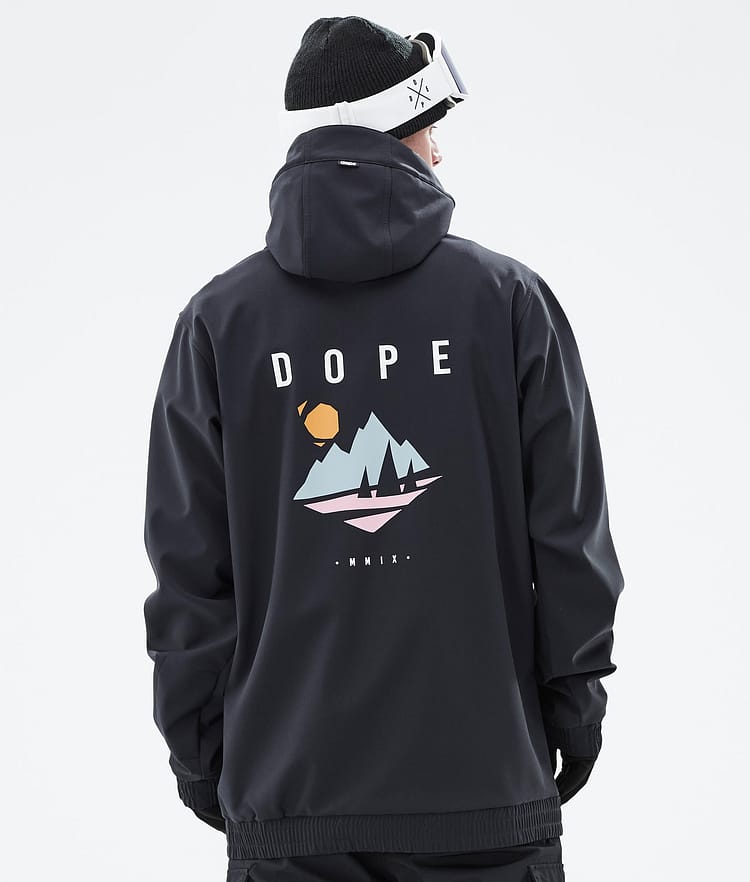 Dope Blizzard Men's Ski Jacket Black