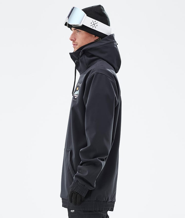 Yeti 2022 Kurtka Snowboardowa Mężczyźni Pine Black