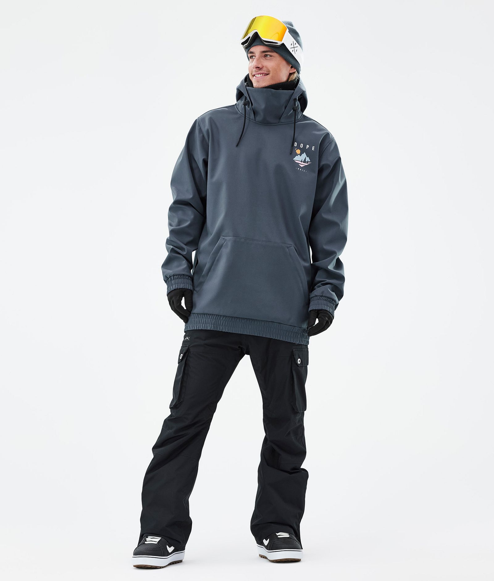 Yeti 2022 Snowboard Jacket Men Pine Metal Blue