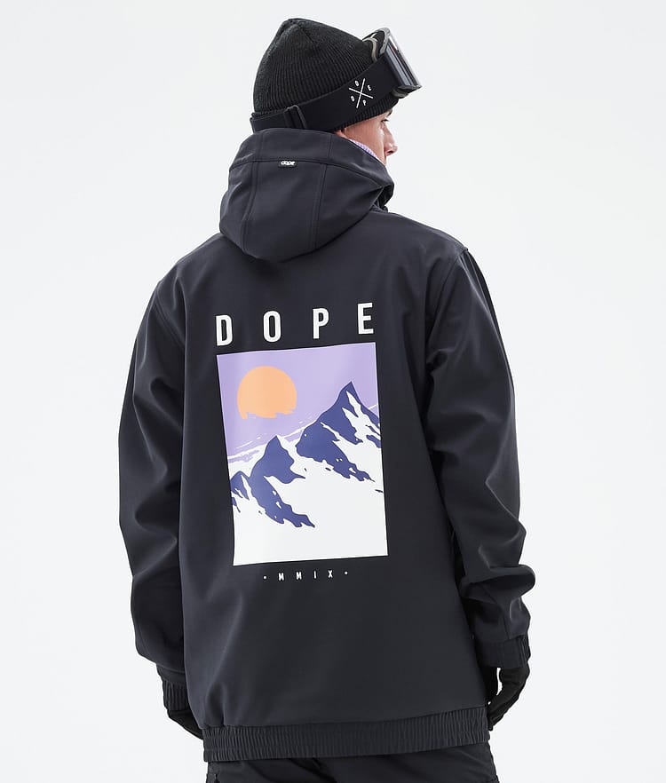 Dope Yeti 2022 Snowboard Jacket Men Peak Black | Dopesnow.com