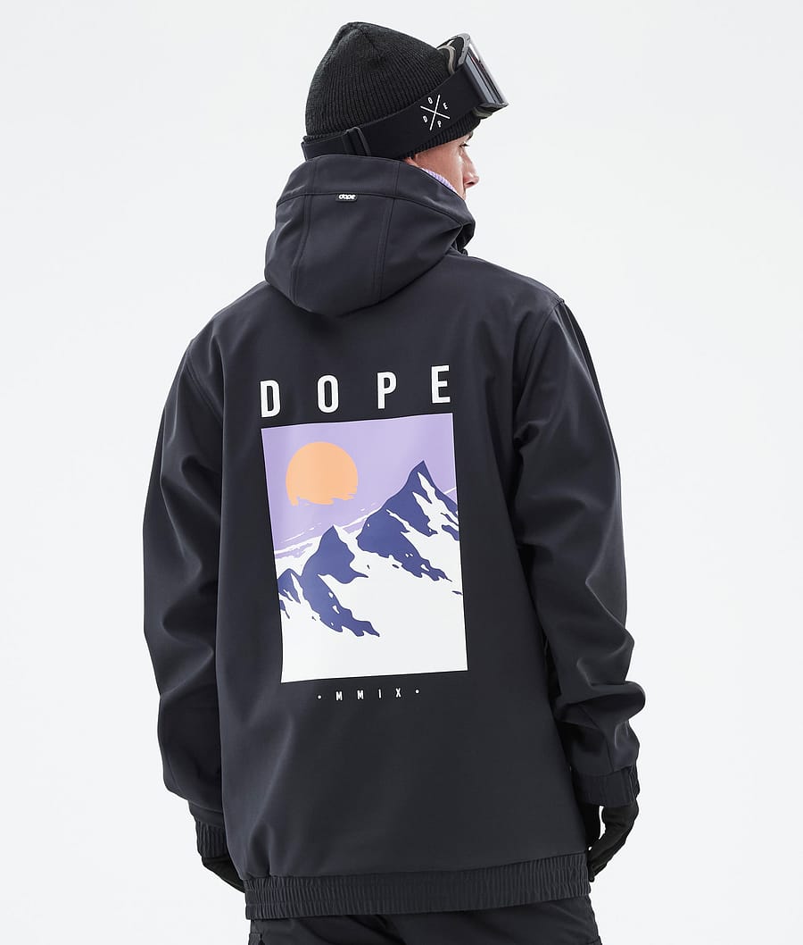 Dope Yeti Snowboard Jacket Black