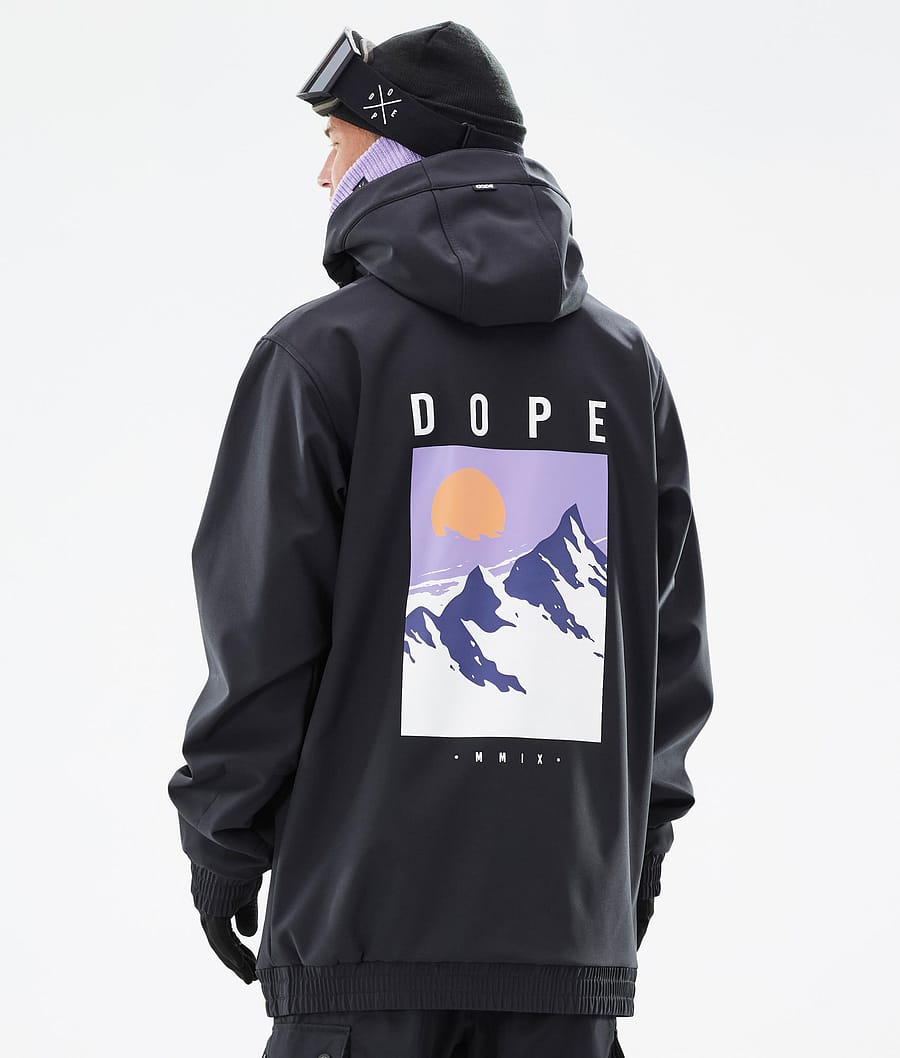 Dope Yeti Snowboard Jacket Black