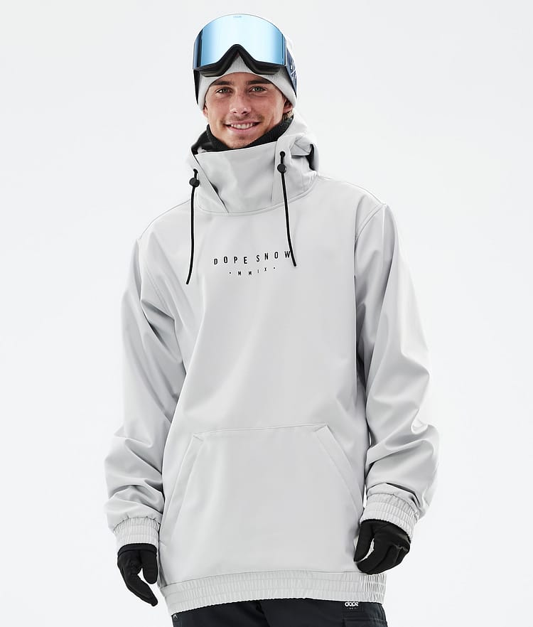 Yeti 2022 Bunda na Snowboard Pánské Range Light Grey