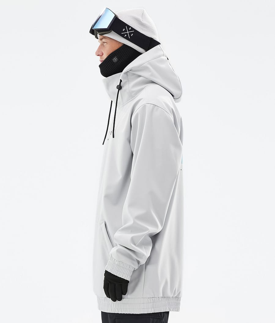 Yeti Snowboard Jacket Men Range Light Grey