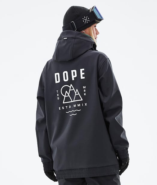 Yeti W 2022 Snowboardjacke Damen Summit Black