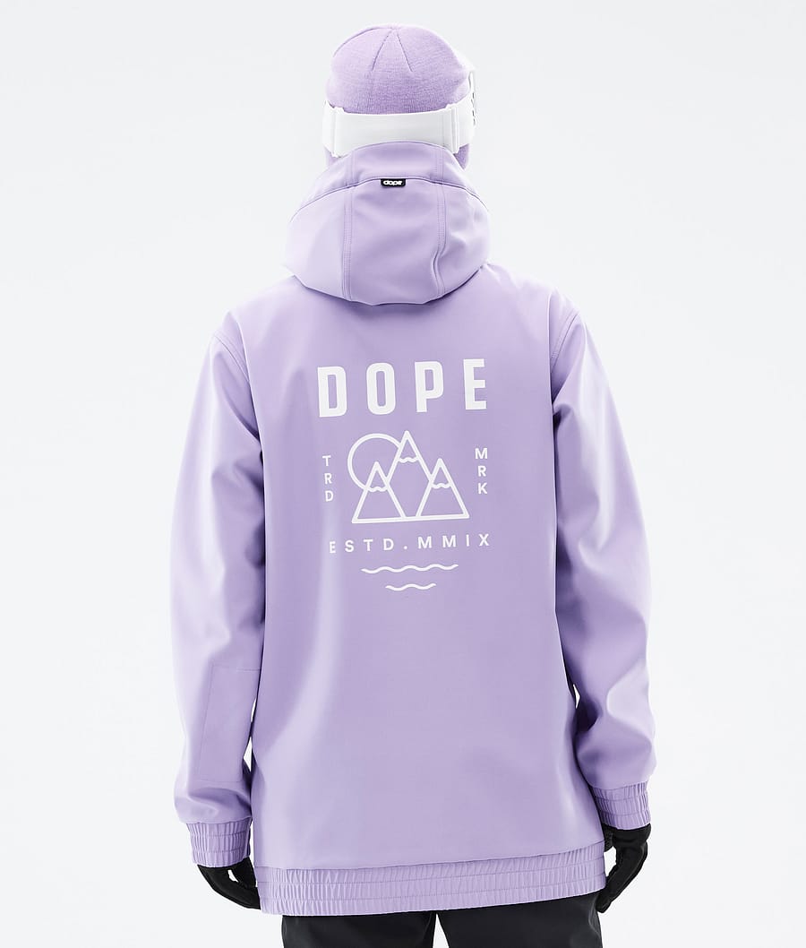 Yeti W 2022 Snowboardjakke Dame Summit Faded Violet