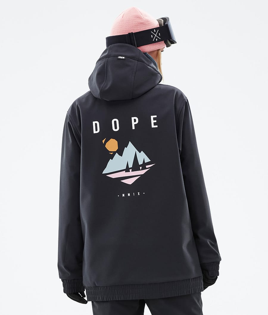 Yeti W Skijacke Damen Pine Black