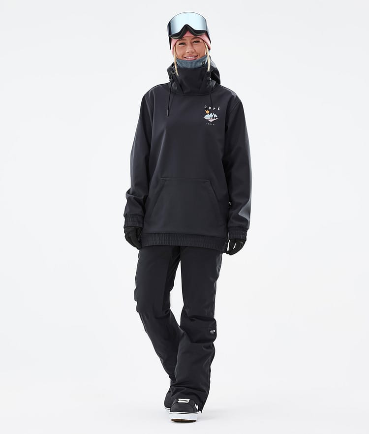 Yeti W 2022 Snowboard jas Dames Pine Black