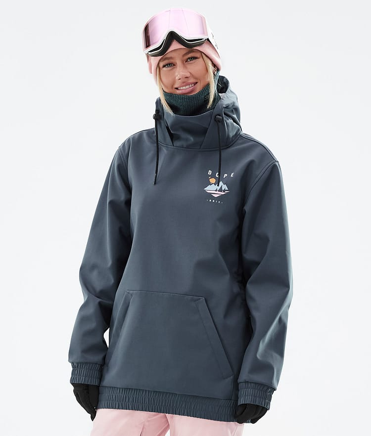 Yeti W 2022 Snowboardjakke Dame Pine Metal Blue, Billede 2 af 8