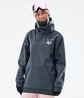 Yeti W 2022 Snowboardjakke Dame Pine Metal Blue