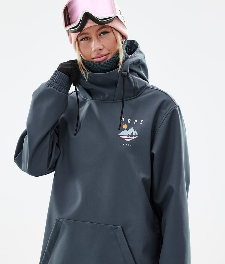 Yeti W 22 Snowboard Jacket Women Pine Metal Blue, Image 3 of 8