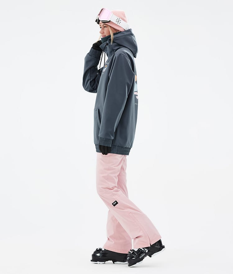 Yeti W 2022 Ski Jacket Women Pine Metal Blue, Image 5 of 8