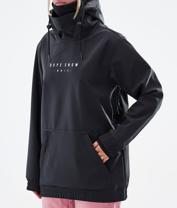 Hoodie mujer negro - Hoodie negro Atacama - Yeti