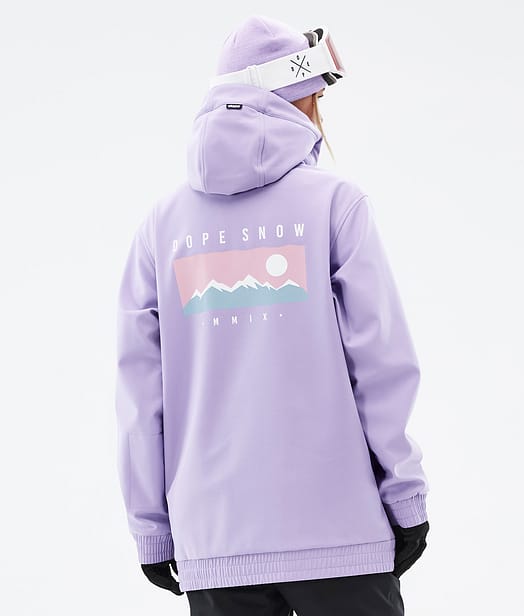 Yeti W 2022 Bunda na Snowboard Dámské Faded Violet