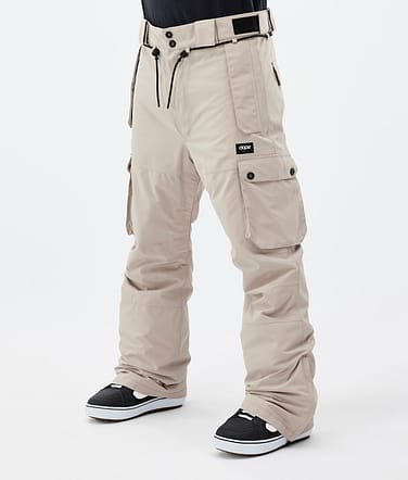 Iconic Pantaloni Snowboard Uomo Sand