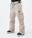 Iconic Pantalones Snowboard Hombre Sand