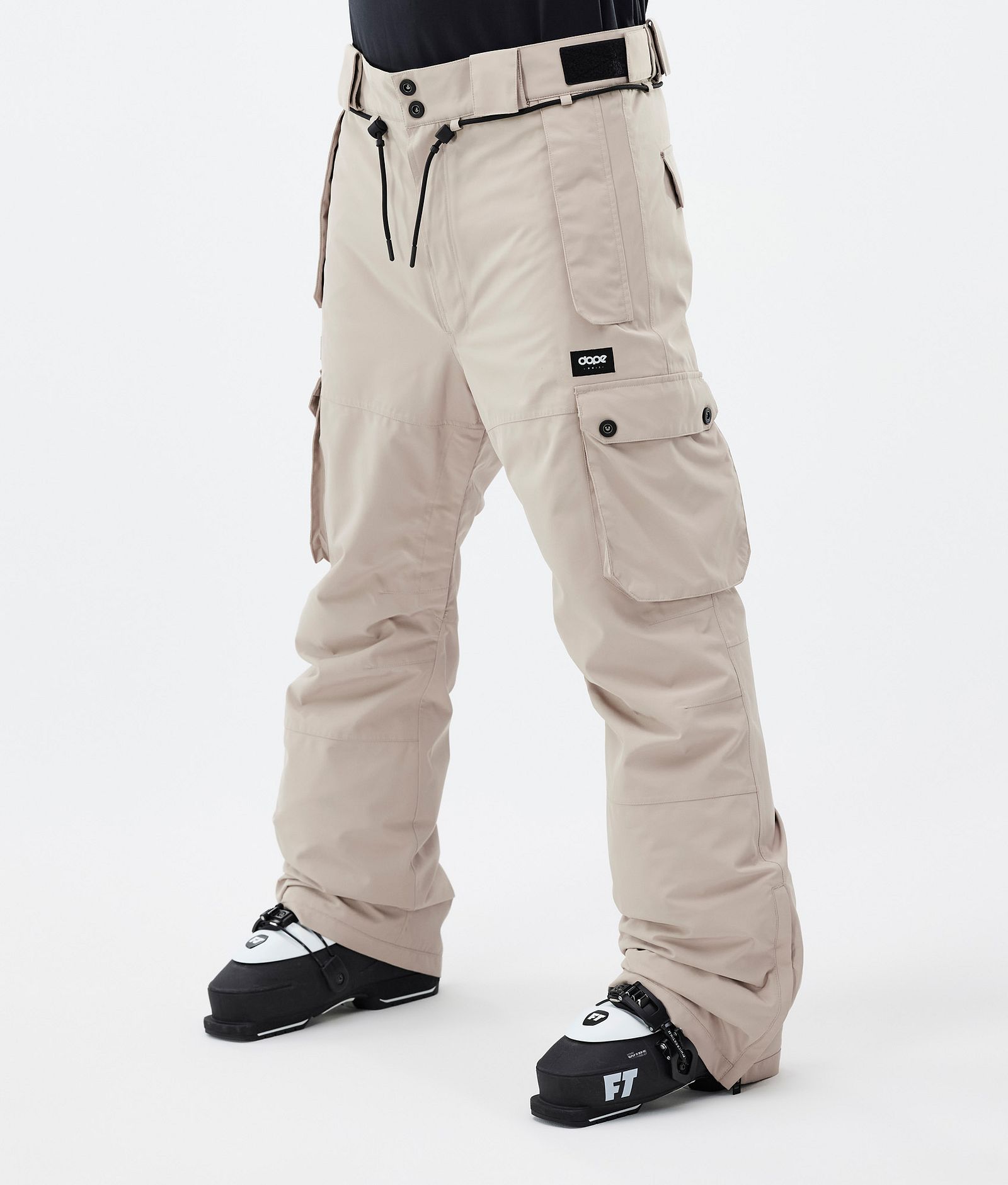 Dope Iconic Pantalones Esquí Hombre Khaki Yellow - Amarillo