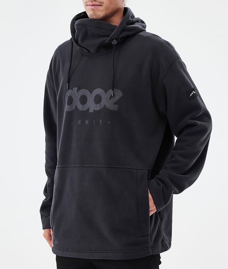 Cozy II Fleece-hoodie Herre Black