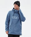 Cozy II Fleece-hoodie Herre Blue Steel