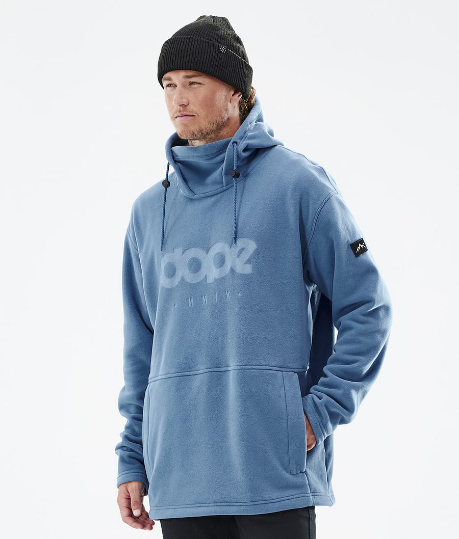 Cozy II Fleece Hoodie Men Blue Steel